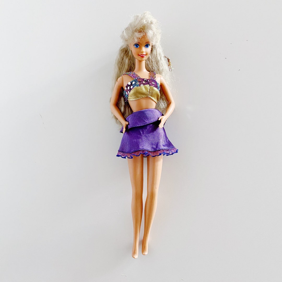 VTG Mattel Doll Clothing Genuine Barbie 80s 90s Fashion Purple