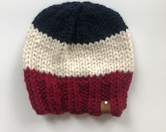 The Liberty Beanie - American Flag Inspired Patriotic Beanie