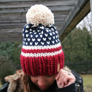 The 'merica Hat American Flag Inspired 