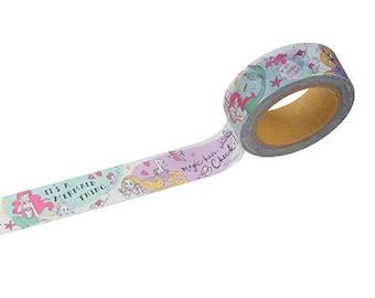 Disney comical princess washi tape - 15mmx8m - 1 roll
