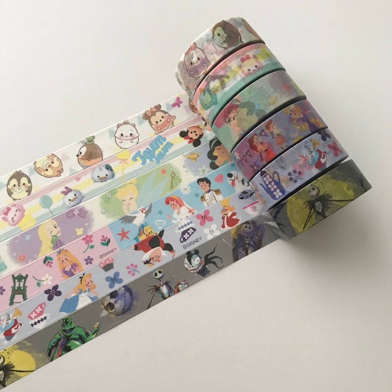 Disney washi tape 15mmx8m 1 roll image 1