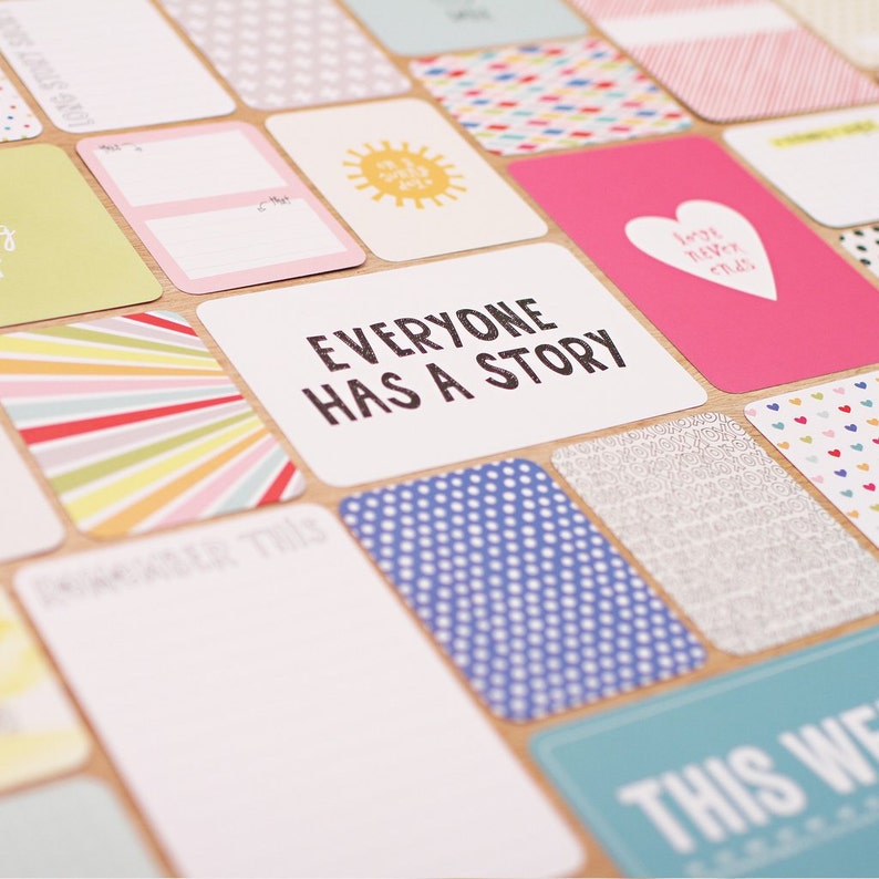 Cute Dreamy Edition By Heidi Swap For Project Life Double Sided Photo Cards