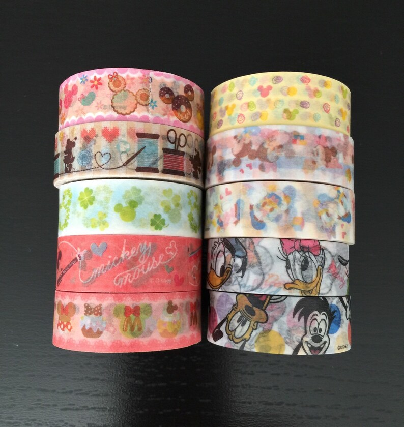 24 SAMPLES of Disney washi tape D01 Etsy