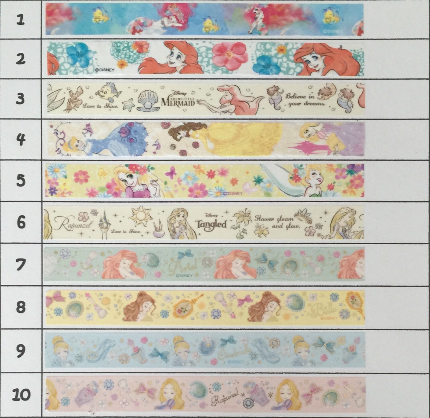Disney Washi Tape 15mmx8m 1 Roll Etsy