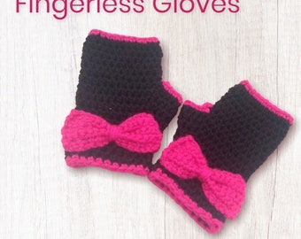 Crochet Fingerless Gloves