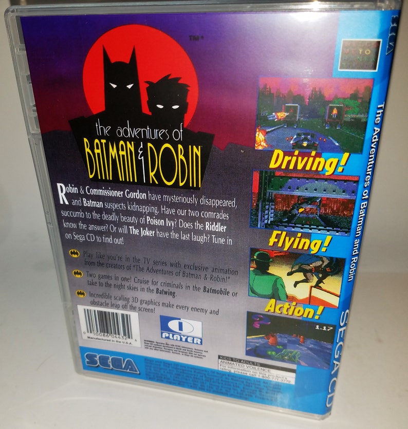 Adventures of Batman and Robin Sega CD