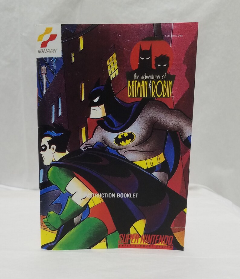 Adventures Of Batman Robin Snes Video Games Electronics Accessories