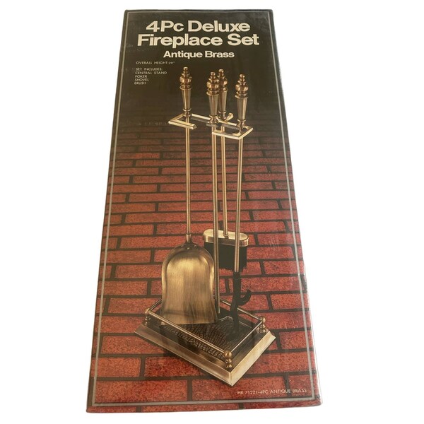 Brass Golf-themed Fireplace Set - Antiques - By Owner - Craigslist