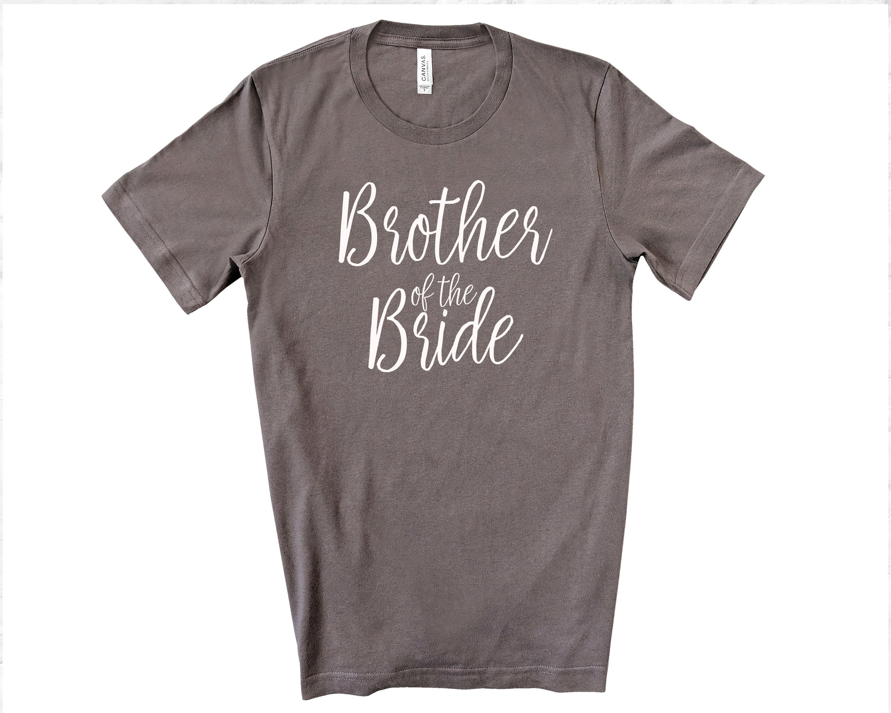 Brother of the Bride Shirt Bachelor Party Shirts Bridal | Etsy