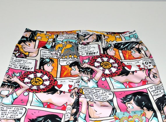 Y2K Fashion MOSCHINO jeans Manga Anime Pants, Mad… - image 7