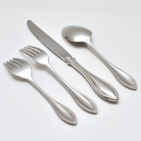 8 x Oval Soup Spoons Oneida Arbor American Harmony Stainless 7 3//8/"