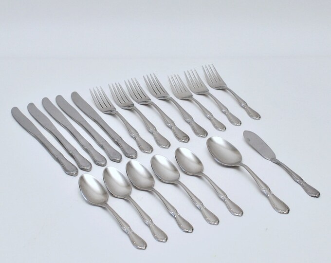 Vintage Rogers Cutlery Co Stainless USA International Silver Victorian