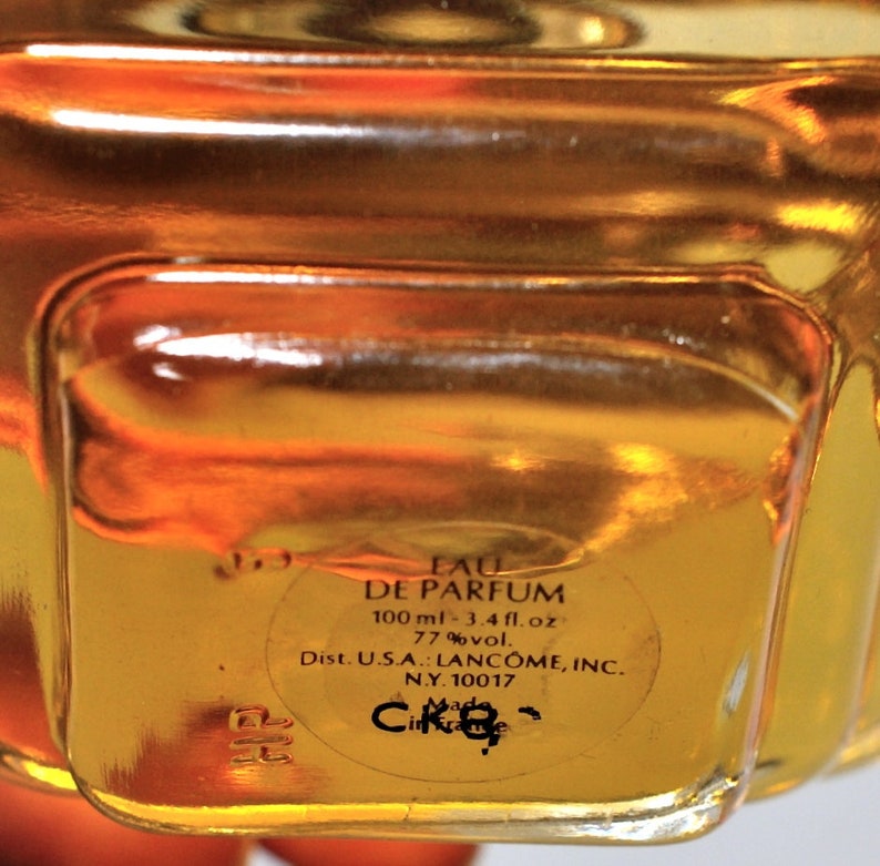 Vintage Tresor Lancome Paris Eau De Perfume 100 Ml Bottle - Etsy