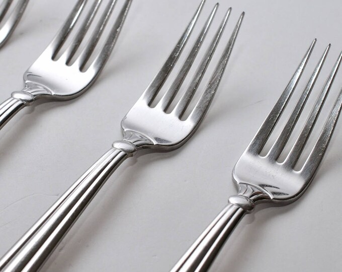 Vintage Oneida Unity Stainless Steel Flatware Large Dinner Etsy