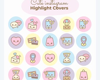 Cute Instagram Icons - Etsy