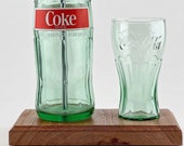 Coke Bottle Lamp With Glass