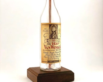 Rip Van Winkle Walnut Lamp