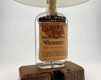 Clark Bros. Prohibition Bourbon Lamp