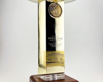Gold Bar Whiskey Lamp