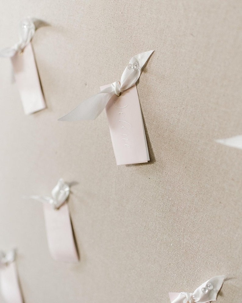 Escort Cards Wedding Flat Lay Modern Calligraphy Place Cards Wedding Calligraphy Place Cards with Eyelet Special Events