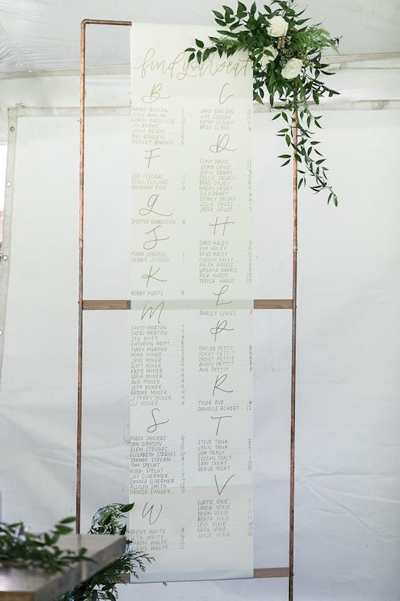 Seating Chart Display