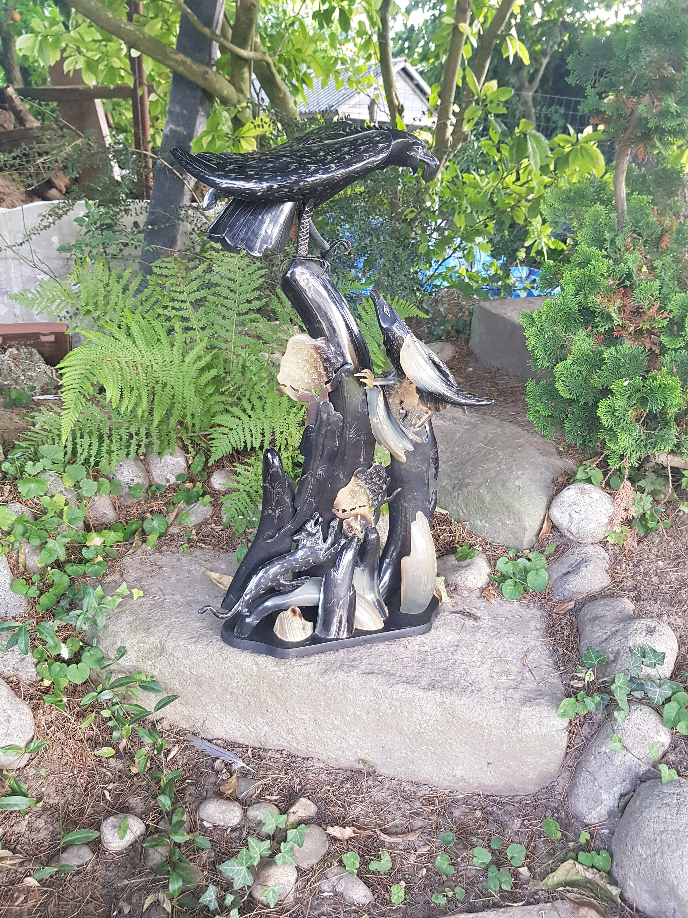 Sculpture Aigle Noire