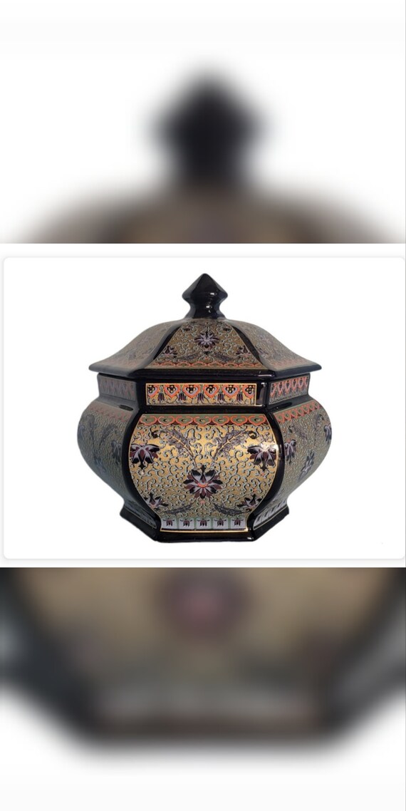 LOT DE 4 éléments En Cristal Boîte Déco Art De La Table TBE. EUR 35,00