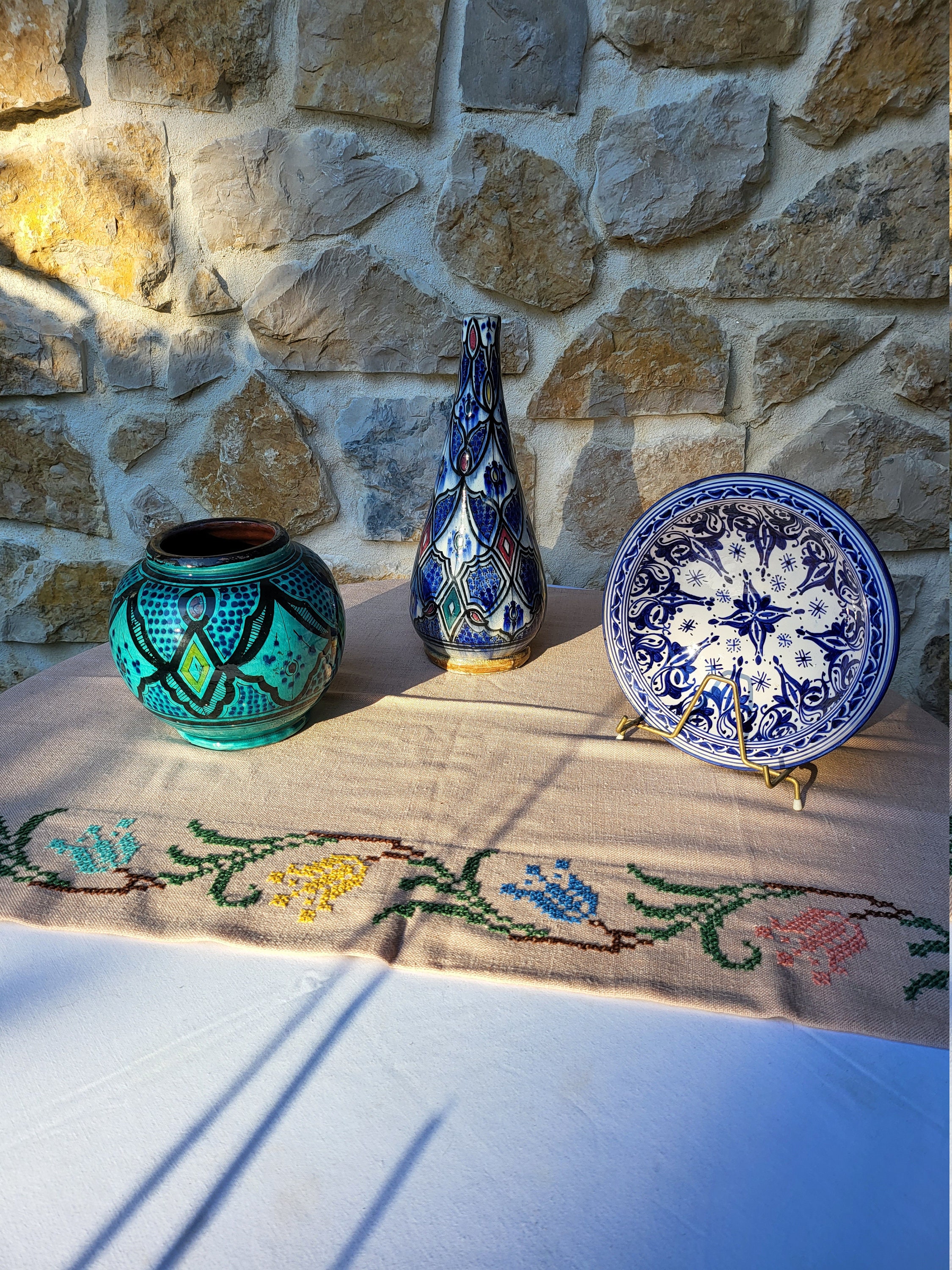 Poterie Orientale Vintage Maroc