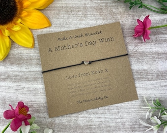 A Mother's Day Wish, Mother's Day Gift, Mother's Day Bracelet, Mum Bracelet, Gift For Mum, Mother's Day Present, Mother's Day, Mum Gift