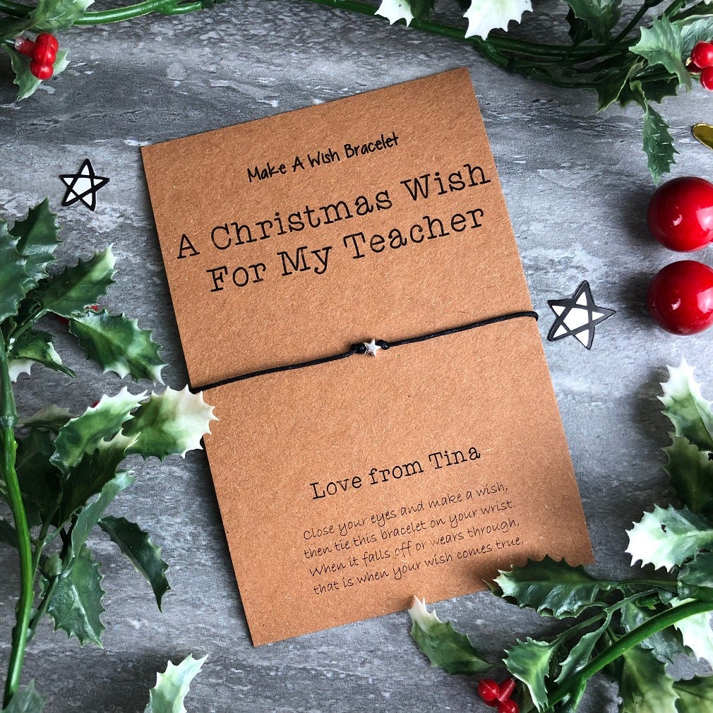 Wish bracelets hotsell teacher