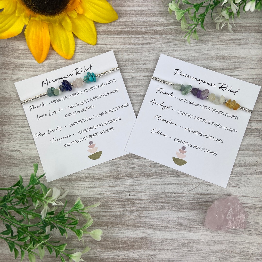 Menopause Bracelet, Menopause Gift, Perimenopause Bracelet, Healing