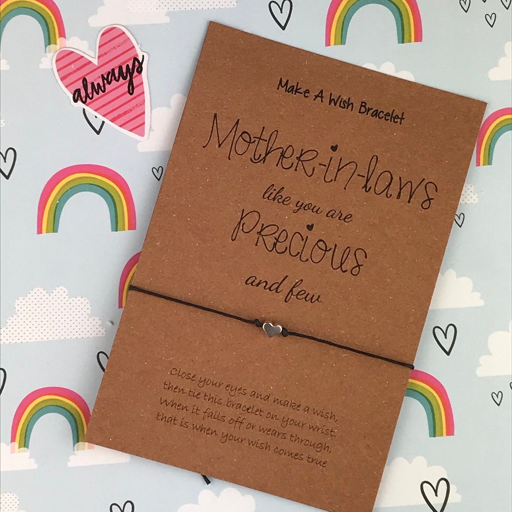 Mother In Law Mother in law Bracelet Gift For Mother in Etsy