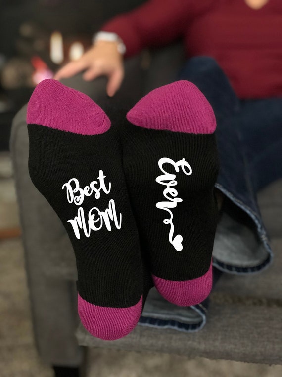 Best Mom EVER Socks Perfect Mother's Day Present Etsy