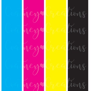 CMYK Printer Purge File! HP Printer Purge File! ! Can be used with Any brand CMYK printer! Clogged heads, print problems, streaks on prints