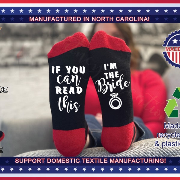 If You Can Read This Socks Etsy