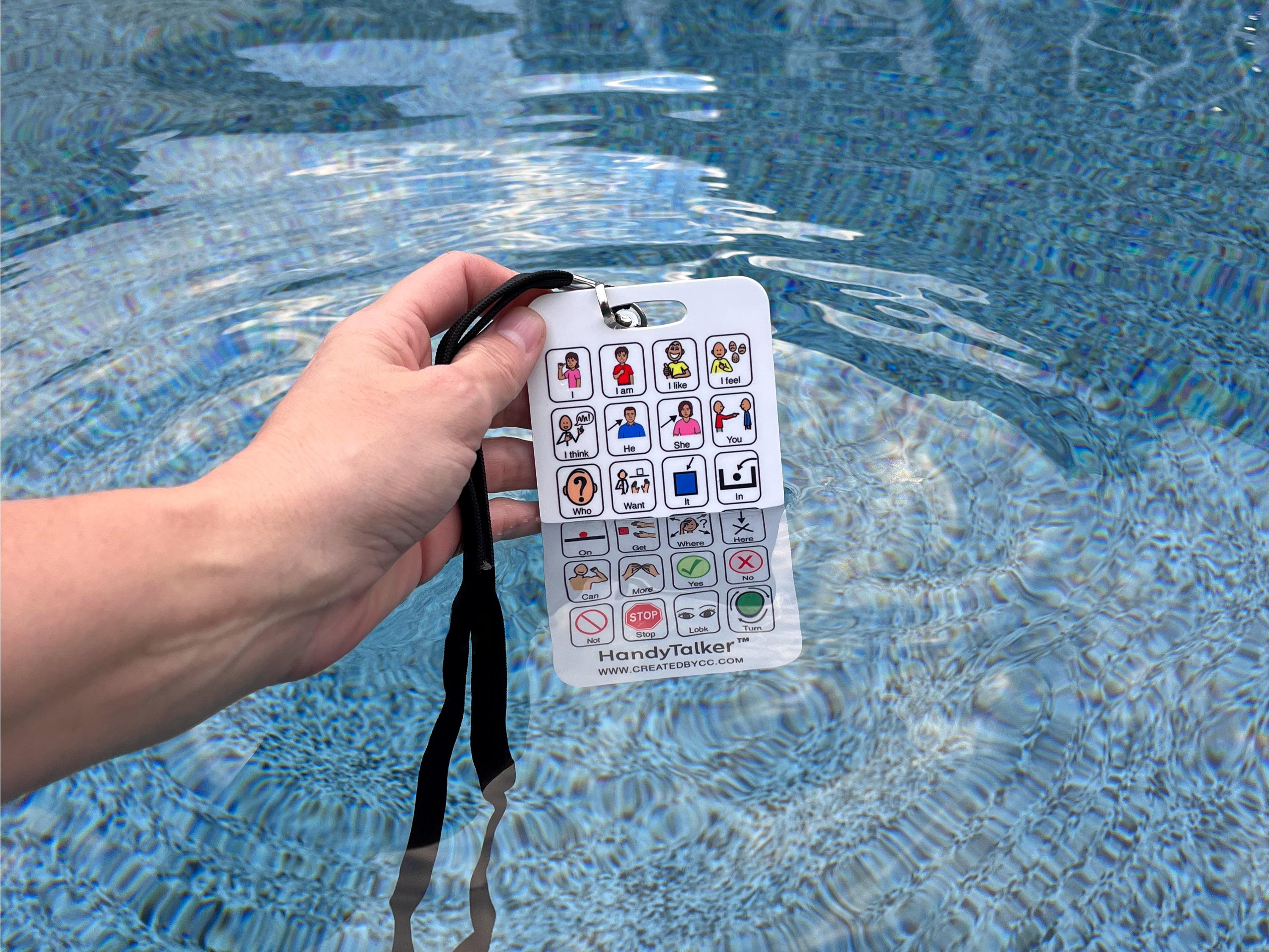 Handytalker Bathroom Communication Card: Non Verbal AAC Device - Etsy