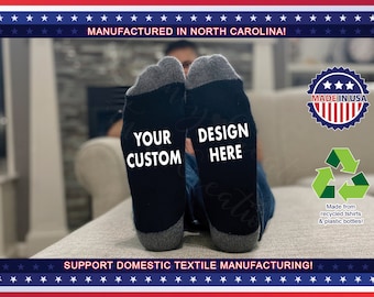 CUSTOM SOCKS! Do you have an idea for the perfect pair or socks? I will create your custom socks! The absolute perfect gift!