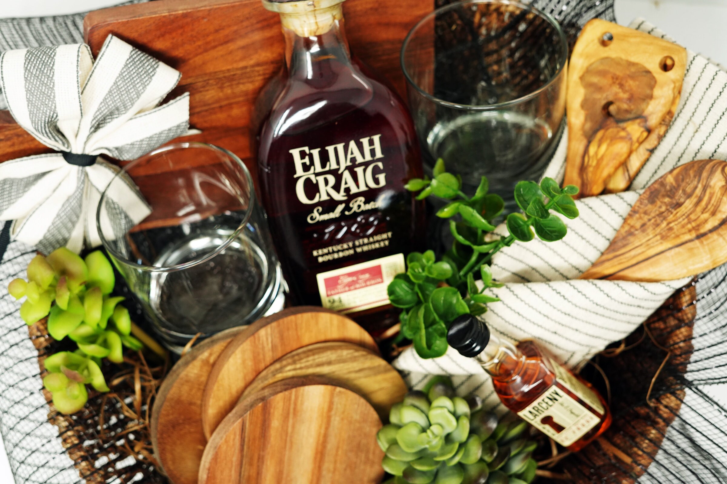 Closing Day Gift Basket Bourbon Themed Basket Realtor Etsy