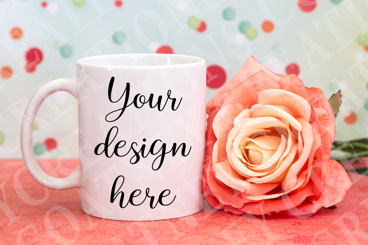Download Mug Mockup 11 oz. White Coffee Mug Blank Styled Stock | Etsy