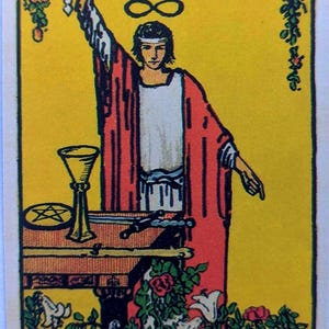 RiderWaite Smith Tarot (Designs 1909) Klassisches 78 Karten Tarot Deck mit Anleitung - Wiccan