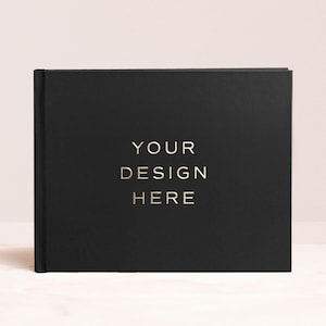 Custom Guest Book | Personalized Wedding Logo | Custom Wedding Monogram | Business Logo | Photo Booth Album | Design: Your Design Here
