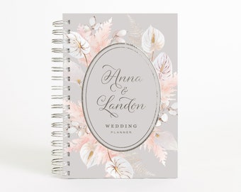 Wedding Planner | Personalized Wedding Planning Book | Custom Bridal Shower Gift | Future Mrs Book | Gift for Bride | Design: Dreamy Floral
