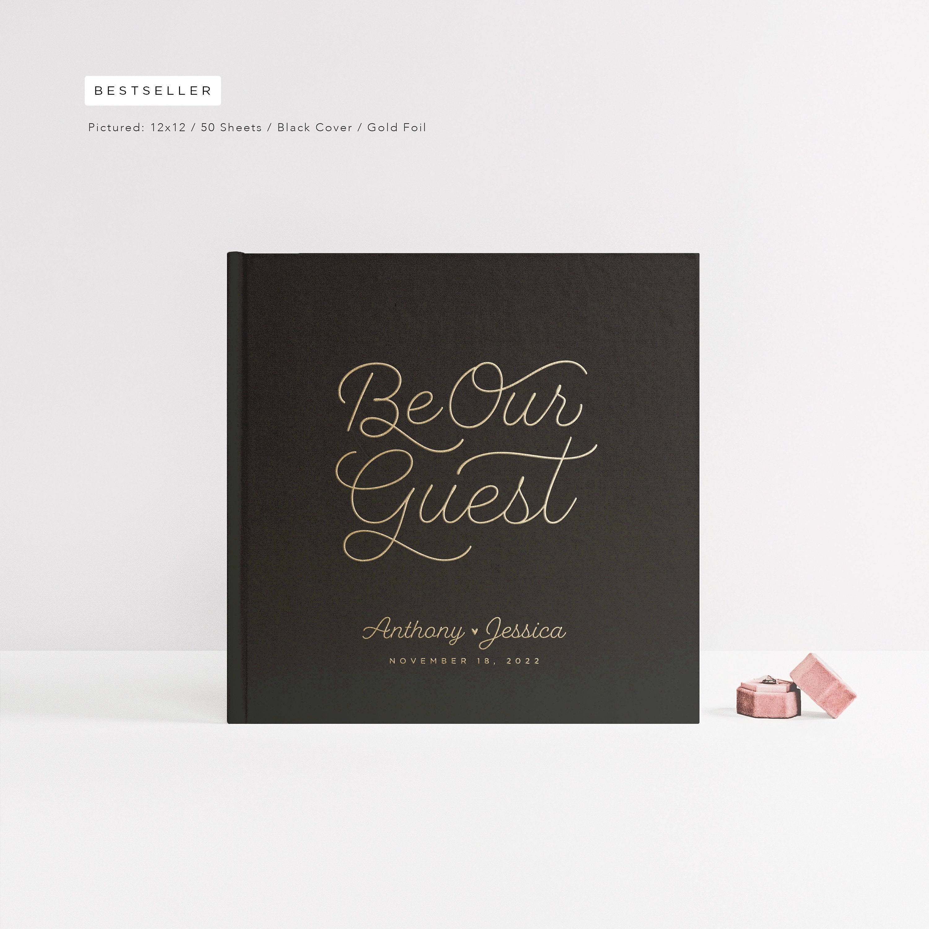 Wedding Guest Book Formal Wedding Hardcover Guestbook With Etsy Wedding Guest Book Formal Wedding Hardcover Guestbook With Etsy