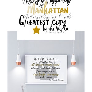 Hamilton Quotes Multipack Bundle, Printable Quote, Hamilton, Lin Manuel Miranda Quote, Hamilton Quote, A Wrinkle in Time, Instant Download image 4