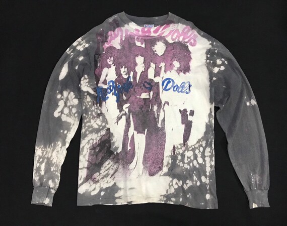 Mega Rare Vtg New York Dolls Mosquitohead Acid Was
