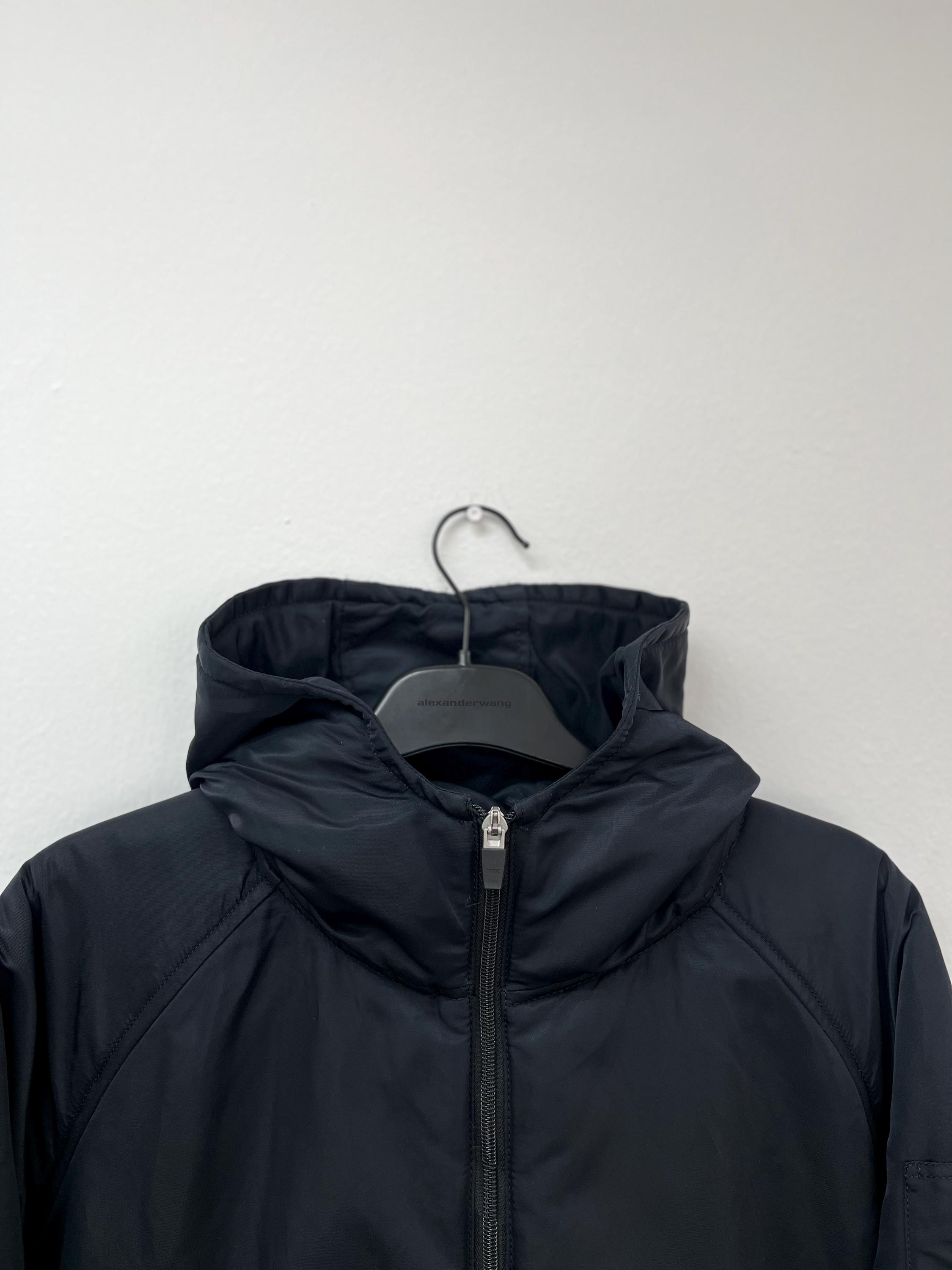 FELKOD High Neck Hooded MA-1 Type Jacket - Etsy Canada