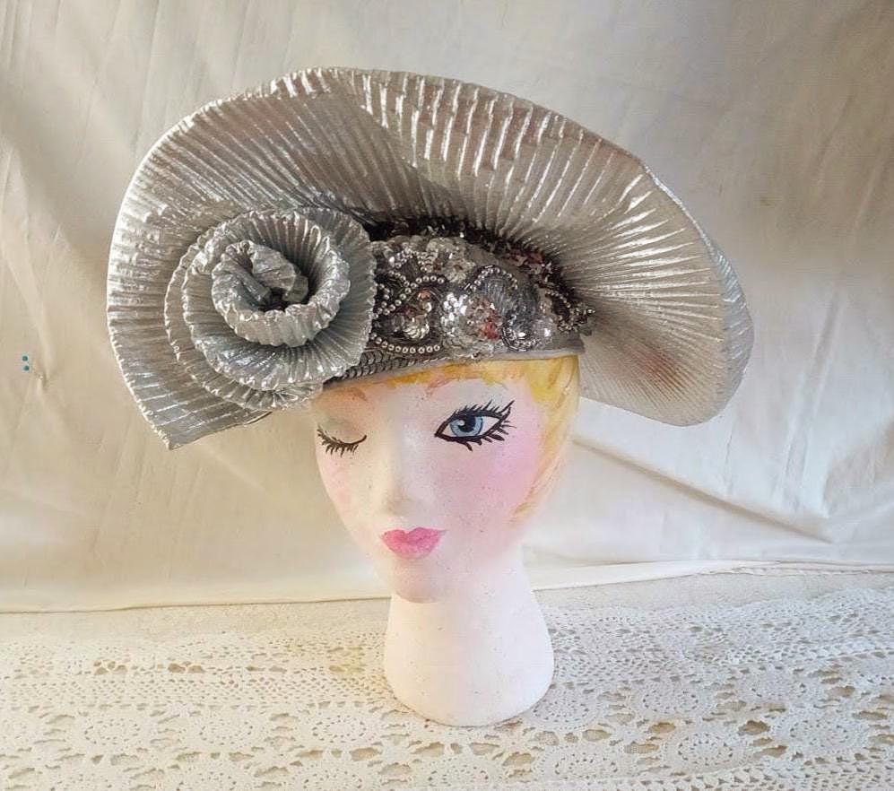 Sequin Cocktail Hat - Etsy display picture 3