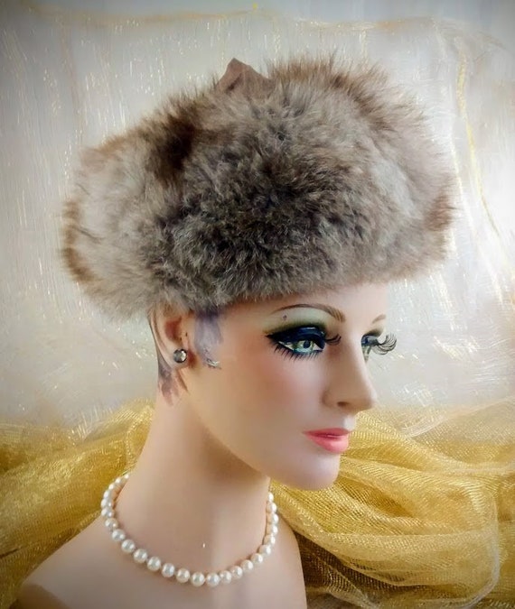 Vintage Fox Hat / Fur Hat / 1940’s Fur Hat / Unis… - image 5