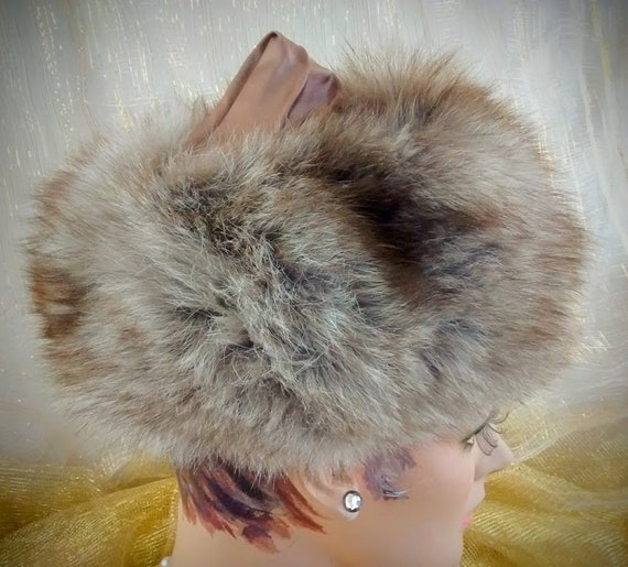 Vintage Fox Hat / Fur Hat / 1940’s Fur Hat / Unis… - image 4