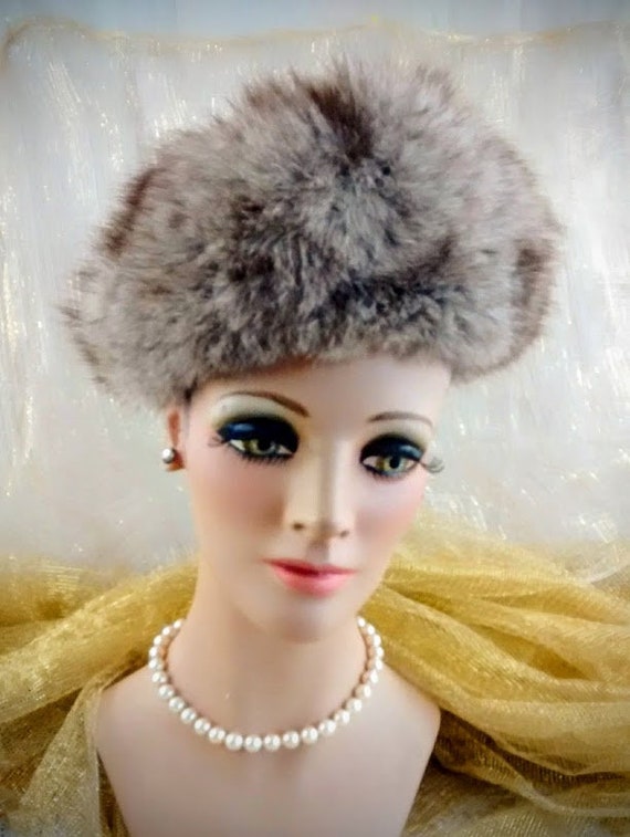 Vintage Fox Hat / Fur Hat / 1940’s Fur Hat / Unis… - image 6